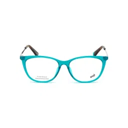 WEB EYEWEAR Green Geometric Eye Frames for Women image 2
