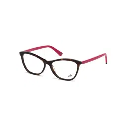 WEB EYEWEAR Havana Geometric Eye Frames for Women-picture-21