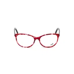 WEB EYEWEAR Red Full Rim Oval Frame Designed in Italy-picture-20