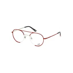 WEB EYEWEAR Red Round Eye Frames for Men-picture-17