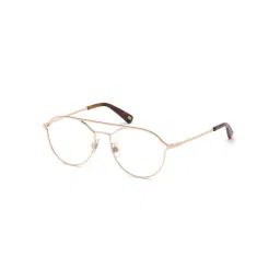 WEB EYEWEAR Rose Gold Geometric Unisex Eye Frames-picture-24
