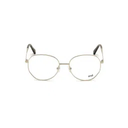 WEB EYEWEAR Silver Full Rim Geometric Frame Designed in Italy-picture-44