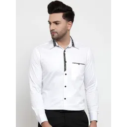 WEBRIC Men Slim Fit Party Shirt-picture-25