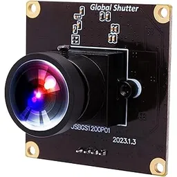 Wecamera_usb High Speed Wide Angle Global Shutter USB Camera Module for Computer 1080P Mini Webcam Board High Frame 90fps Web PC Camera Board for Laptop Raspberry Pi (120degree No Distortion Lens)-image-0