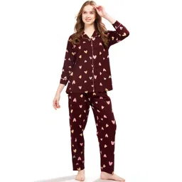 WEET Women Printed Night suit-picture-19