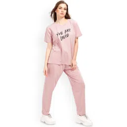 WEET Women Printed Night suit image 4