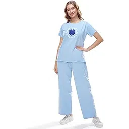 weet Women's Printed Night Suit for Women | Palazo Set-picture-47