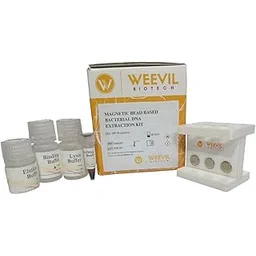 Weevil Biotech Magnetic Bead Based DNA Extraction Kit For Bacteria | 100 Preps| Quick And Easy Bacterial DNA Purification | Reliable DNA Isolation Tool For Research Applications-picture-32