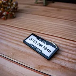 wehatke Customized Sublimation Bike Keychain with Car Bike or any Vehicle Number | Keychain Available for All Bike & Car Model | Engineered Wood-picture-30