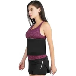 Weight lose belt fat lose belt pet kam karne ki belt patla hone ka belt sweat slim belt hot belt yoga belt,GYM BLET exercise belt tummy trimmer belt for men & women (Free size, Pack of 1) (PE-029)-picture-33
