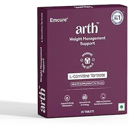 Weight Management | Weight Loss Supplement | L-Carnitine Tartrate 1500 mg | Metabolism Booster for Weight Loss | Fat Burner | Emcure Pharmaceuticals Ltd. | 30 Veg Weight Loss Tablets for Women-picture-22
