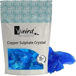 weird Copper Sulphate Crystals 900 Gram (Neela Thotha) For killing Tree Roots, Experiments,Etching, Dyeing Agent.-picture-10