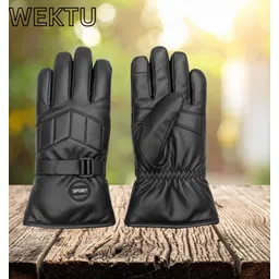 wektu Striped Winter Men Gloves-picture-15