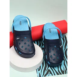 WELCOME Kids K SPORTS CLOGS BIG Navy Clogs-picture-37