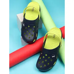 WELCOME Men M SPORTS CLOGS Navy & Grey Clogs-picture-24