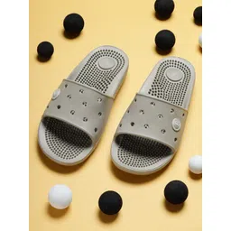 WELCOME Men Self Design EVA Sliders-picture-31
