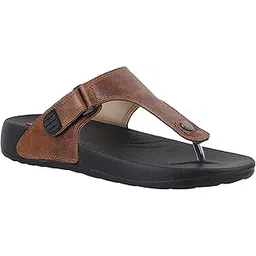 welcome Soft Men's Slippers with Cushion FootBed for Adult | Comfortable & Light Weight | Stylish & Anti-Skid | Waterproof & Regular Flip Flops for Gents/Boys-picture-27