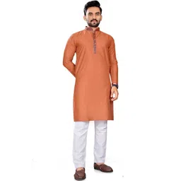 WELL TEX Men Jacquard Kurta-picture-16