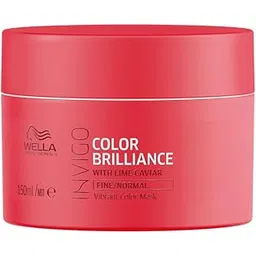Wella Professionals Invigo Color Brilliance Hair Mask | Deep Nourishment for Vibrant, Long-Lasting Color | 150 ml | With Lime Caviar, Metal Purifier-picture-26