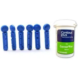 Wellstar 25 CONTOUR PLUS TEST STRIPS & Glucometer Lancets (25) Glucometer Lancets-picture-12
