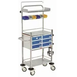 Welltrust Healthcare Mild Steel Powder Coated Frame Crash Cart, WSH-1383-picture-30