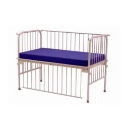 Welltrust Healthcare WSH-1201 Mild Steel Epoxy Powder Coated Pediatric Bed with Mattress-picture-19