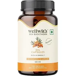 Wellwith (Ayuzera) Sea Buckthorn Berry Oil Omega 7 500mg, 30 Softgels Capsules (Pack of 1), 15-Day Supply| Rich In Omega 3, 6, 7 & 9 For Muscle, Bone, Heart & Skin-picture-10