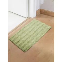 Welspun Exotica Light Green Drylon Anti Skid Stain Resistant Quick Dry Bath Mat-picture-19