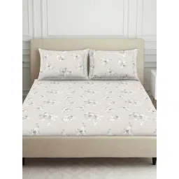 Welspun orange polycotton harmony large bedsheets-picture-15