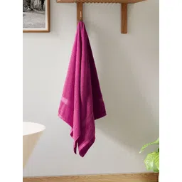 Welspun Red Cotton 420 GSM Bath Towel-picture-37
