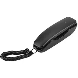 wendry Single Line Wall Telephone, Noise Cancelling Corded Telephone,Wall Mounted Telephone Built-in Dial Pad in The Handset(Black)-picture-29