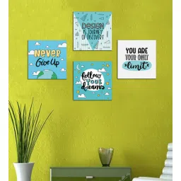 wens Mdf Inspiration Quotes Wall Panel In Multicolor-picture-15