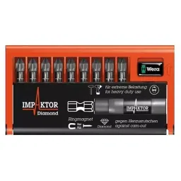 WERA BIT-CHECK SET W/UNIVERSAL HOLDER, 11PC, 05057684001-picture-48