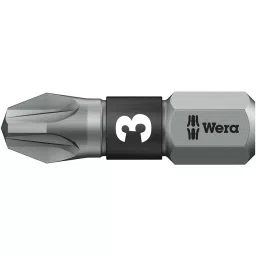 WERA POZIDRIV BIT, SIZE PZ3, 25MM, 05056724001-picture-32