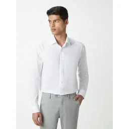 WES Formals by Westside White Relaxed-Fit Shirt-picture-19