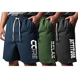 West Gate Clothing Comfortable Plus Size Men's Cotton Shorts, Sleepwear/Available in XL,2XL,3XL,4XL & 5XL/Stylish Men’s Shorts Combo-picture-32