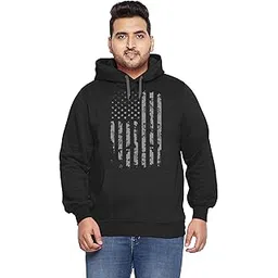 West Gate Clothing Plus Size Mens Cotton Hoodies,Hooded Sweatshirt | 100% Cotton Hoodies Plus Size Collection for Men-picture-11