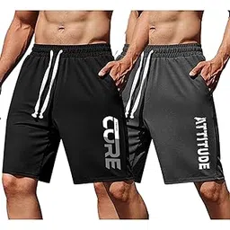 West Gate Clothing Plus Size Men's Regular Fit Shorts (XL,2XL,3XL,4XL,5XL) | Mens Shorts Combo (Pack of 2)-picture-29