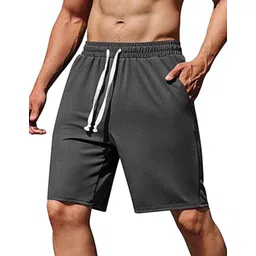west gate clothing Printed Men Dark Grey Casual Shorts-picture-18