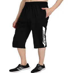 west gate clothing Solid Men Three Fourths-picture-18