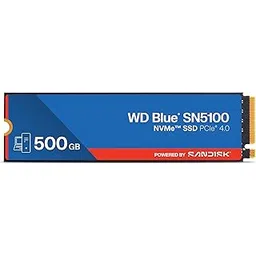 Western Digital WD Blue SN5100 NVMe 500GB, Upto 6600MB/s R, 5Y Warranty, PCIe Gen 4 NVMe M.2 (2280), Internal Solid State Drive (SSD) (WDS500G5B0E-00CPE0)-picture-25