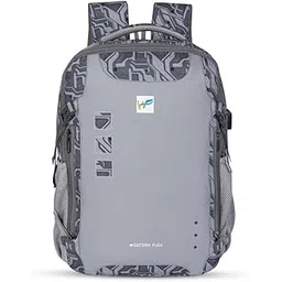 western flex 30L Travel Laptop Backpack with USB Port for Men, Women, Boys, Girls - School, College, Work Bag - Breathable, Lightweight, Trolley Strap-picture-39