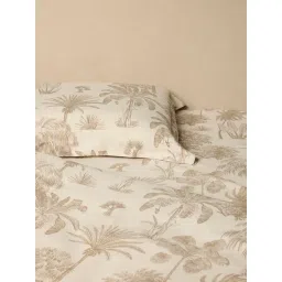 Westside Home Beige Tropical-Inspired King Bed Sheet Set-image-6