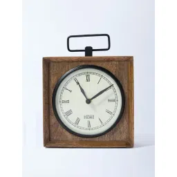 Westside Home Brown Wooden Clock-picture-26