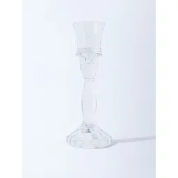 Westside Home Clear Glass Tapered Tealight Candle Holder - Large-picture-35