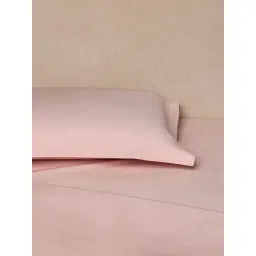 Westside Home Pink Solid King Bed Sheet Set-image-23