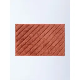 Westside Home Rust Stripe Pattern Bath Mat-picture-25