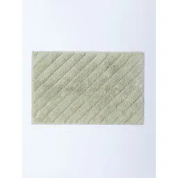 Westside Home Sage Striped Bath Mat-image-19