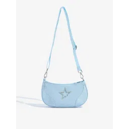 Westside Blue Star-Detailed Sling Bag-picture-23