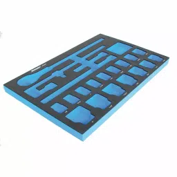 Westward Black/Blue Tool Storage Foam Inserts EVA, 6ZGU5-picture-35